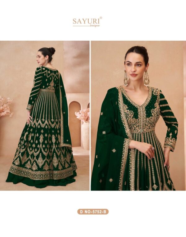 Sayuri Naari Chinon Silk Designer Salwar Suit Catalog Collection Wholesale - Image 2