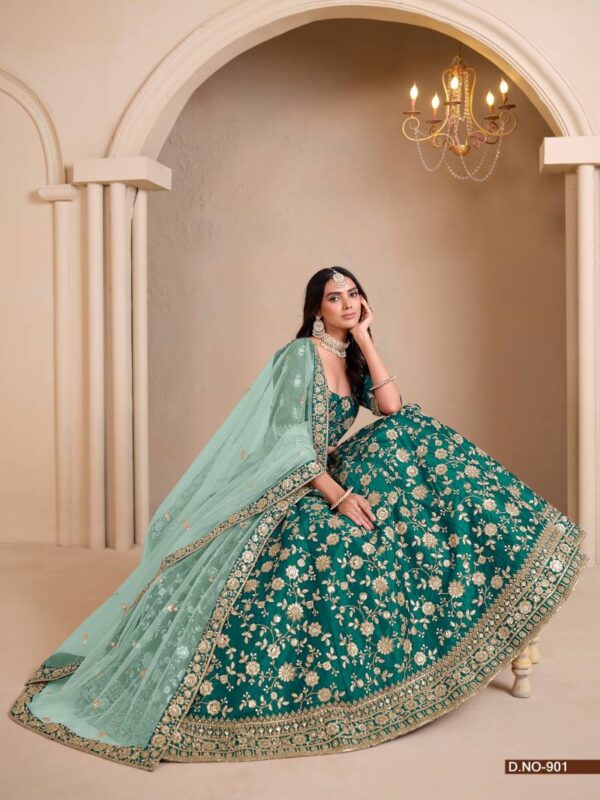 Mehvish Vol 9 Art Silk Designer Lehenga Choli Catalog Collection Wholesale