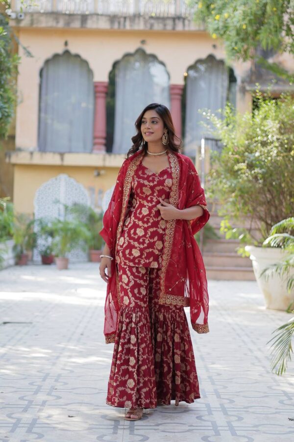 Luna Vol 10 Latest Embroidered Viscose Georgette Suits Collection Catalog - Image 4