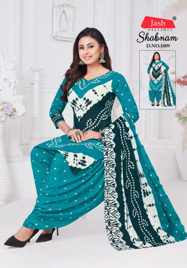 Jash Shabnam Cotton Printed Dress Material Collection Wholesale - Image 8