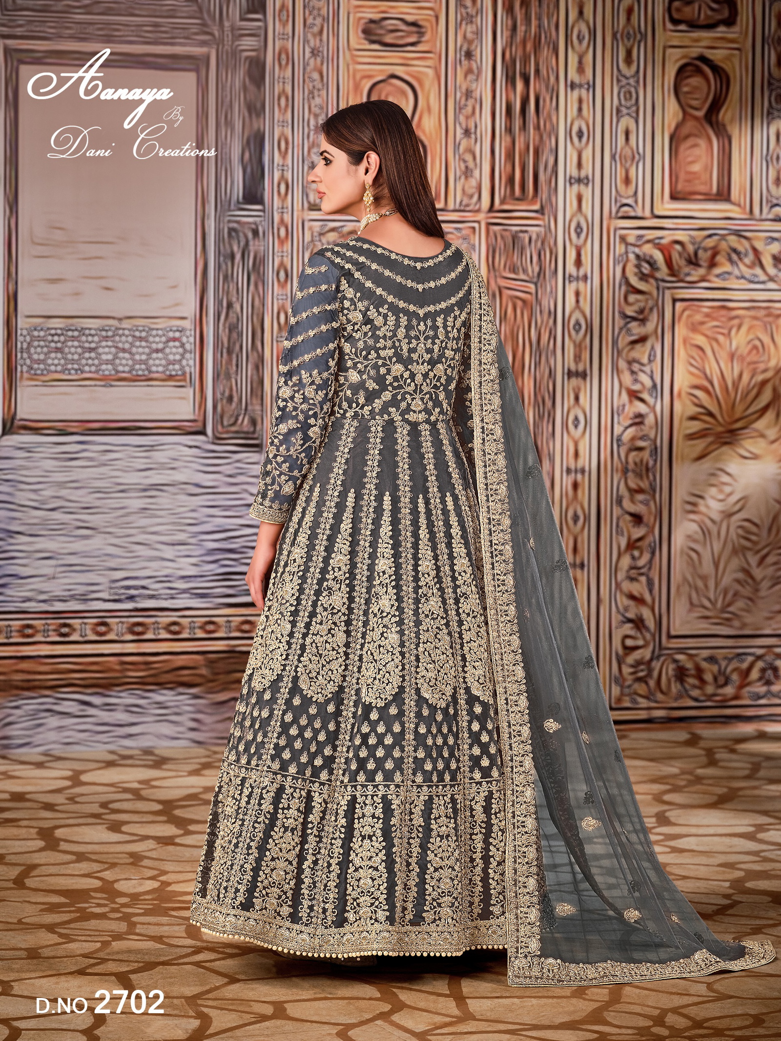 Aanaya Vol 127 Designer Net Salwar Kameez Catalog Collection Exporter - Image 9