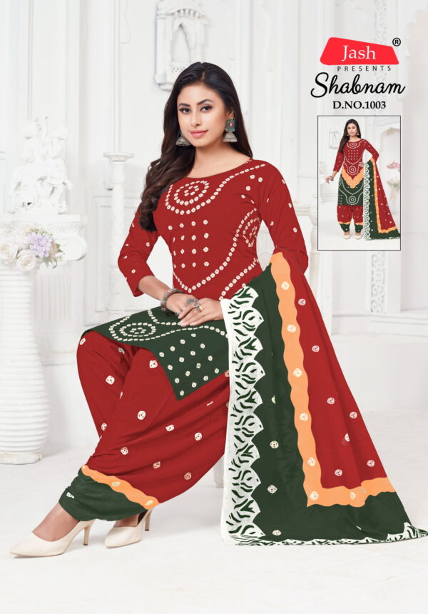 Jash Shabnam Cotton Printed Dress Material Collection Wholesale - Image 9
