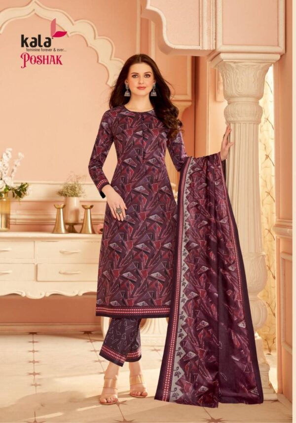 Kala Poshak Vol 1 Cotton Printed Dress Material Catalog Collection Wholesale - Image 8