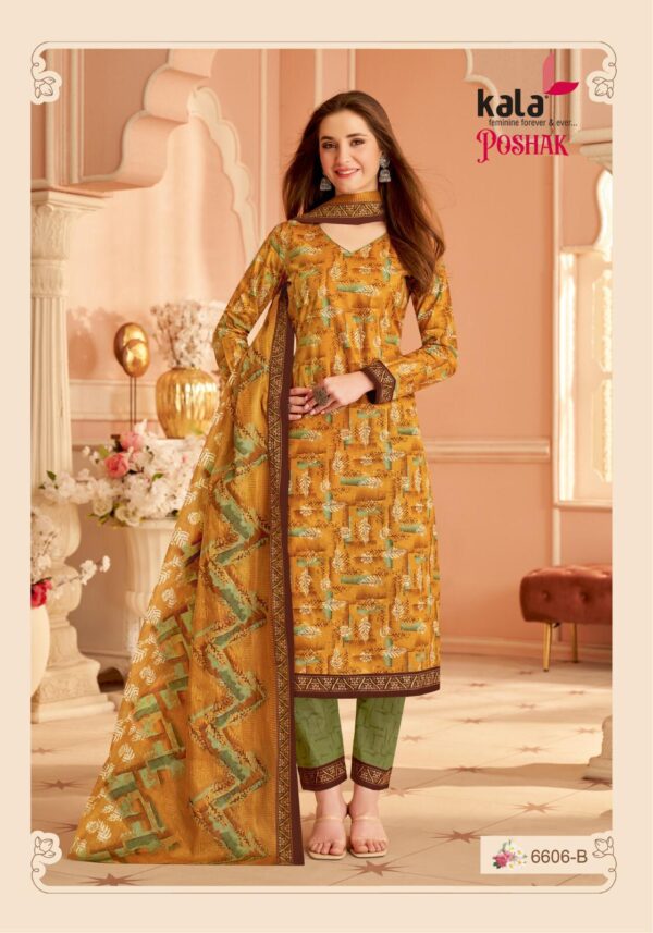Kala Poshak Vol 1 Cotton Printed Dress Material Catalog Collection Wholesale - Image 9