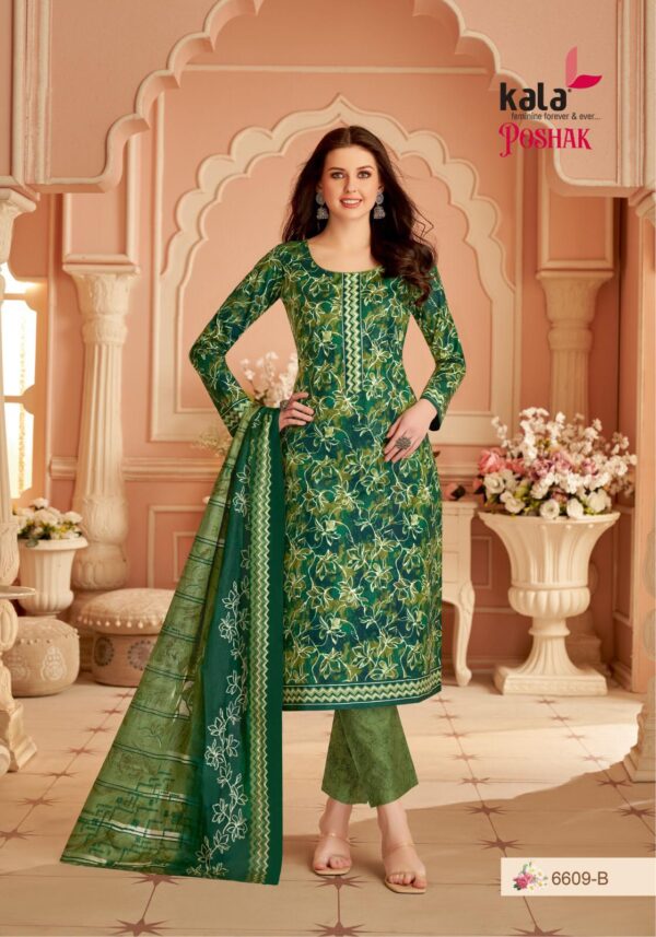 Kala Poshak Vol 1 Cotton Printed Dress Material Catalog Collection Wholesale - Image 10