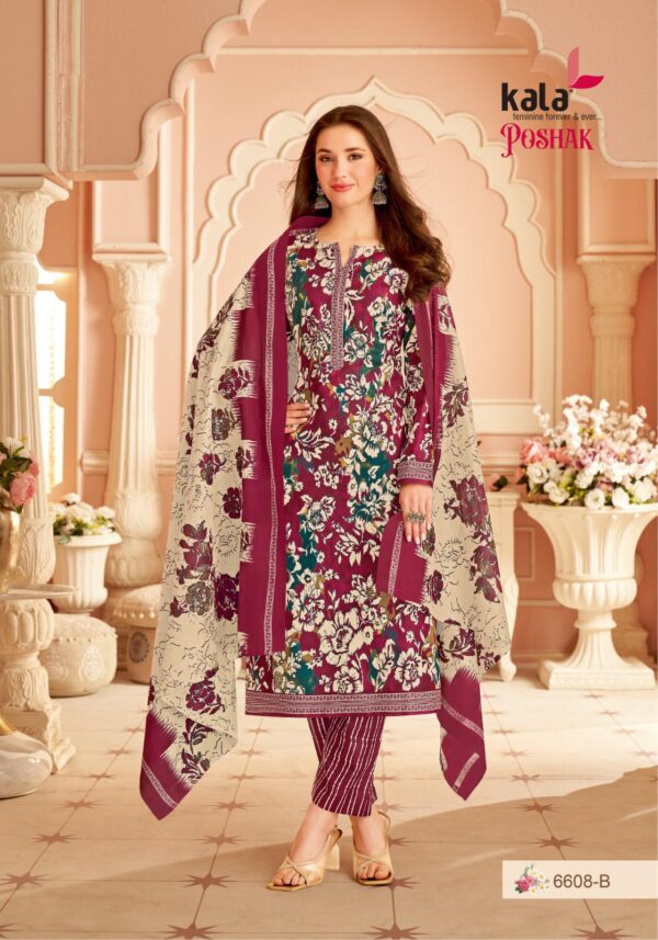 Kala Poshak Vol 1 Cotton Printed Dress Material Catalog Collection Wholesale - Image 11