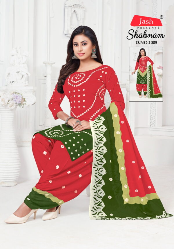 Jash Shabnam Cotton Printed Dress Material Collection Wholesale - Image 10