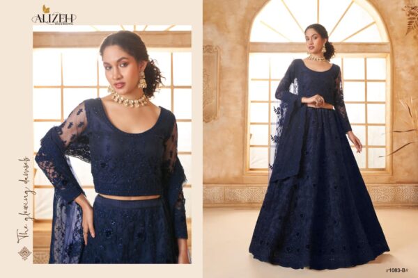 Alizeh Bridal Heritage Vol 3 Color Saga Designer Lehenga Choli Wholesale Collection - Image 15