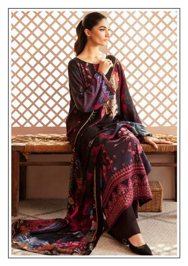 Madhav Al Zohaib Vol 4 Lawn Cotton Karachi Dress Material Catalog Collection Wholesale - Image 4