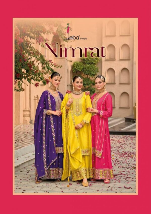 Eba Nimrat Series 1778 To 1780 Chinon Ready Made Suits Collection Wholesale