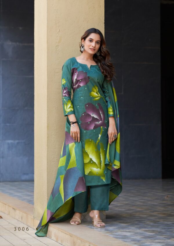 Yashika Dua 3 Cotton Digital Printed Dress Material Catalog Collection Wholesale Supplier - Image 2