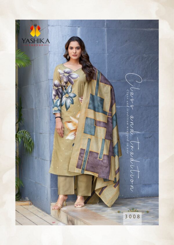 Yashika Dua 3 Cotton Digital Printed Dress Material Catalog Collection Wholesale Supplier - Image 5
