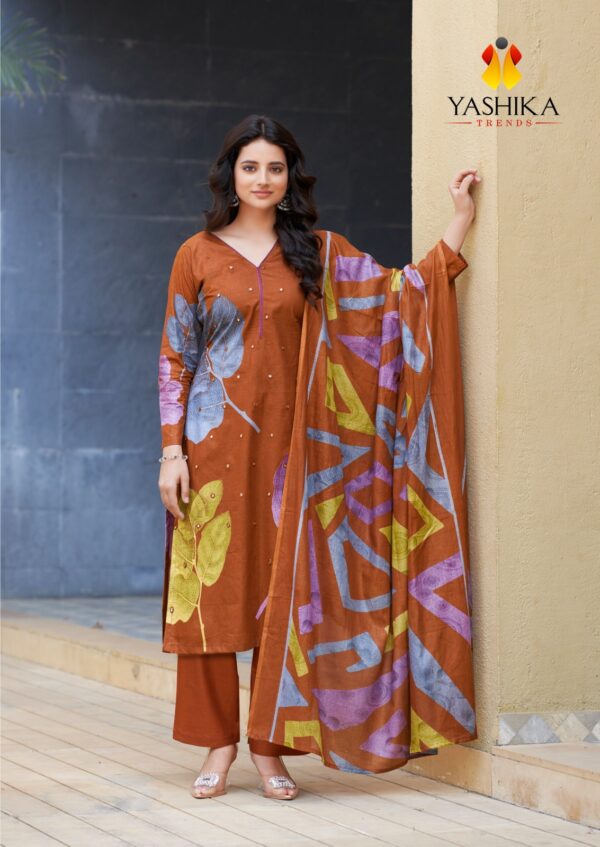 Yashika Dua 3 Cotton Digital Printed Dress Material Catalog Collection Wholesale Supplier - Image 7