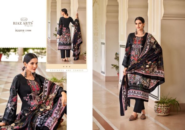 Riaz Arts Mohabbat Karachi Lawn Digital Printed Dress Material Catalog Collection Wholesale Supplier - Image 2