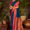 Saroj Jhumka Chand Saroski Beautiful Silk Saree Catalog Collection Wholesale - Image 3