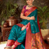 Saroj Jhumka Chand Saroski Beautiful Silk Saree Catalog Collection Wholesale - Image 4