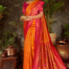 Saroj Jhumka Chand Saroski Beautiful Silk Saree Catalog Collection Wholesale - Image 5