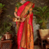 Saroj Jhumka Chand Saroski Beautiful Silk Saree Catalog Collection Wholesale - Image 7