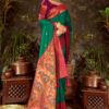 Saroj Jhumka Chand Saroski Beautiful Silk Saree Catalog Collection Wholesale - Image 8