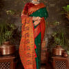 Saroj Jhumka Chand Saroski Beautiful Silk Saree Catalog Collection Wholesale - Image 2