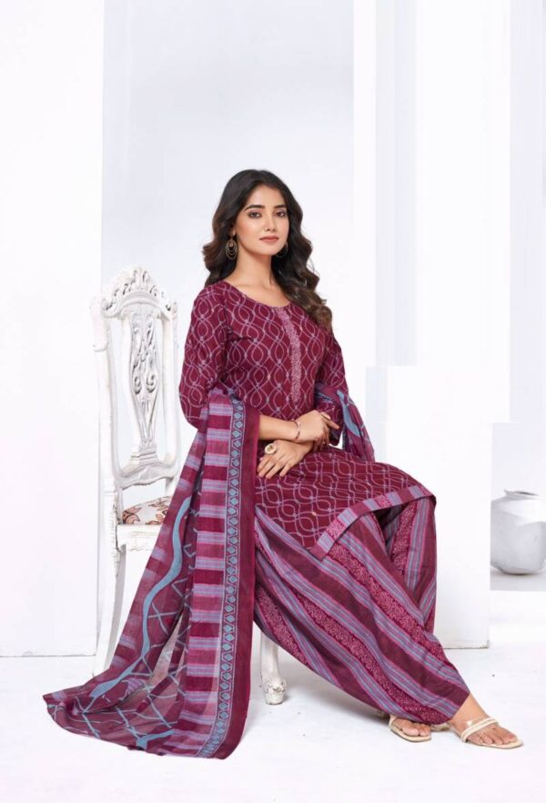 Suryajyoti Trendy Patiyala Vol 14 Cotton Printed Dress Material Catalog Collection Wholesale