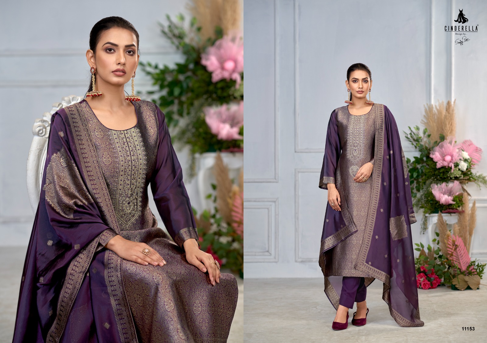 Cinderella Keeva Vol 2 Banglory Silk Salwar Suit Collection Wholesale - Image 2