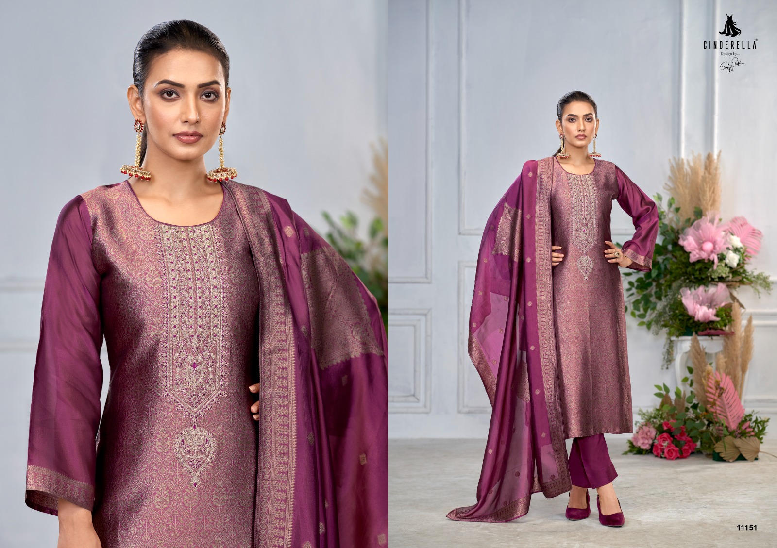 Cinderella Keeva Vol 2 Banglory Silk Salwar Suit Collection Wholesale - Image 4