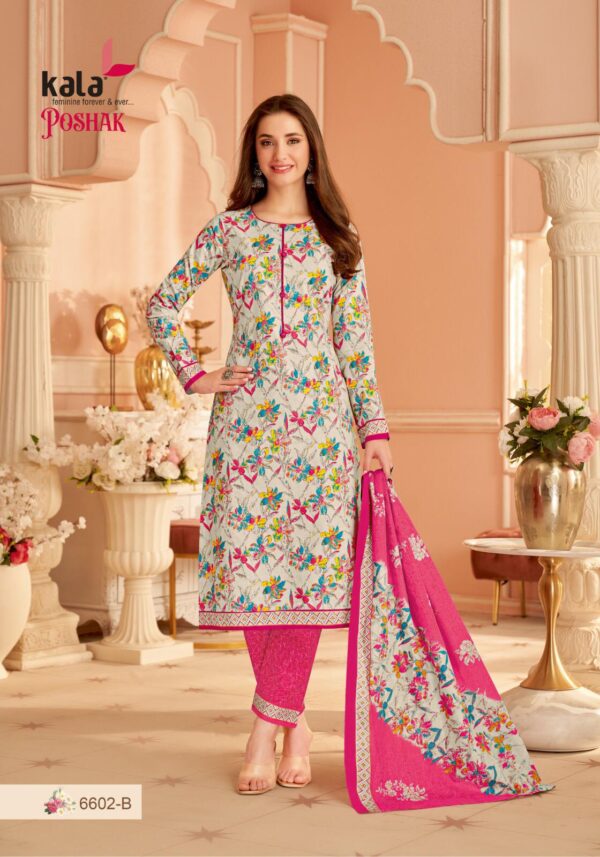 Kala Poshak Vol 1 Cotton Printed Dress Material Catalog Collection Wholesale - Image 12