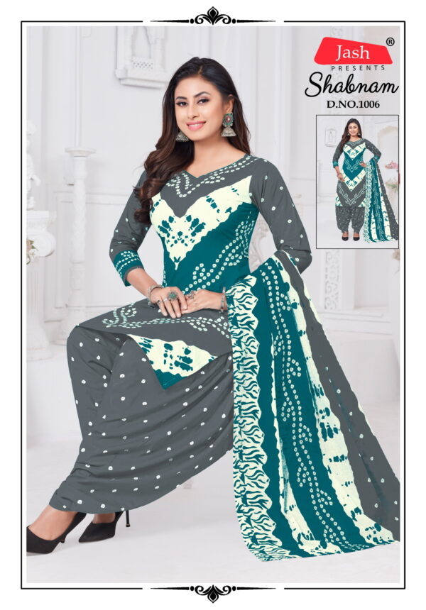 Jash Shabnam Cotton Printed Dress Material Collection Wholesale - Image 12