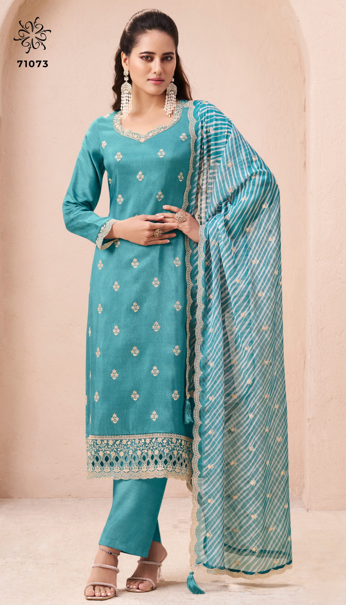 Vinay Kuleesh Sohini 2 Designer Salwar Kameez Catalog Collection Dealer - Image 5