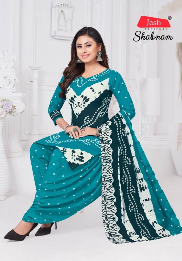 Jash Shabnam Cotton Printed Dress Material Collection Wholesale - Image 13