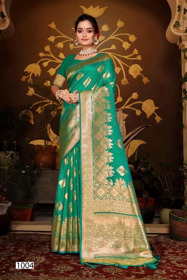 Saroj Sankalp Silk Vol 7 Festive Wear Fancy Silk Saree Catalog Collection - Image 8