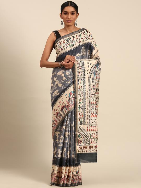 Bunawat Vantara Vol 13 Cotton Printed Fancy Saree Catalog Collection - Image 9