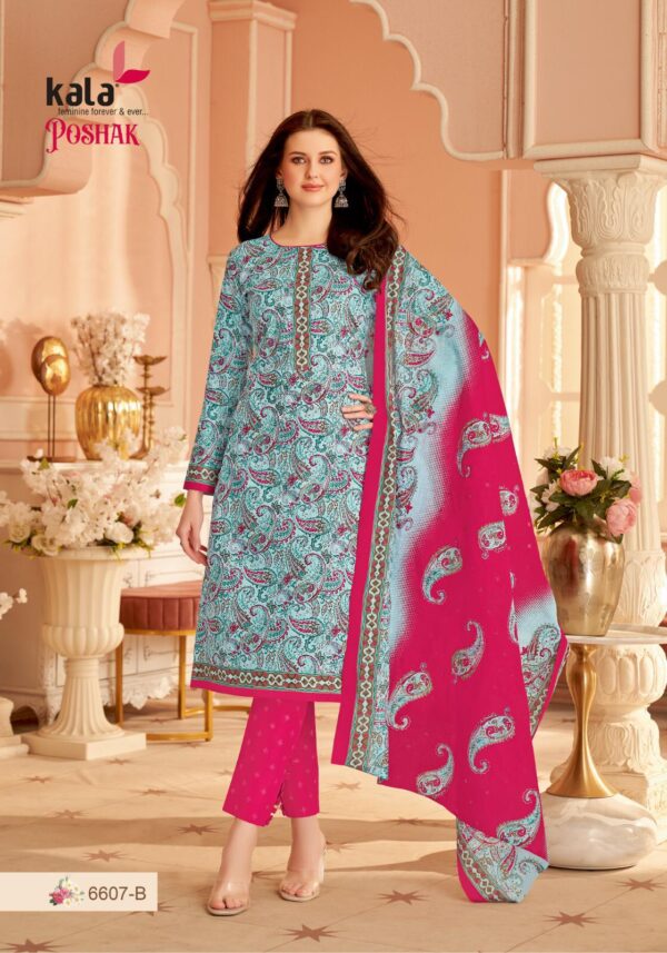 Kala Poshak Vol 1 Cotton Printed Dress Material Catalog Collection Wholesale - Image 14