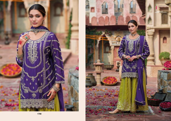 Eba Kanak Chinon Embroidered Ready Made Pakistani Suits Catalog Collection - Image 5