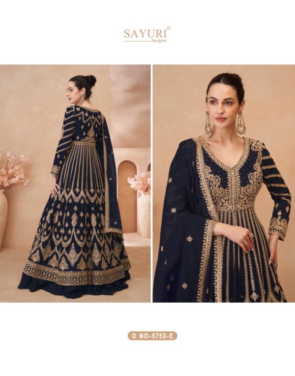 Sayuri Naari Chinon Silk Designer Salwar Suit Catalog Collection Wholesale - Image 7