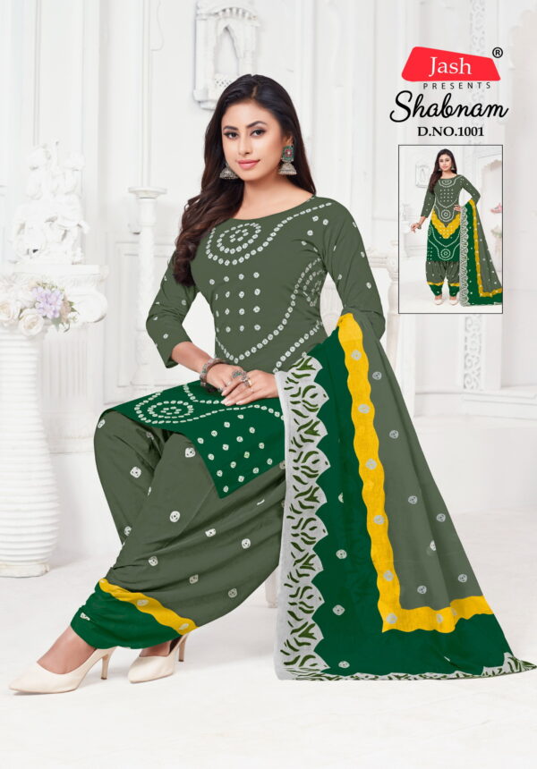 Jash Shabnam Cotton Printed Dress Material Collection Wholesale - Image 2