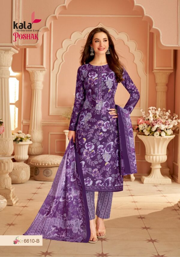 Kala Poshak Vol 1 Cotton Printed Dress Material Catalog Collection Wholesale - Image 2