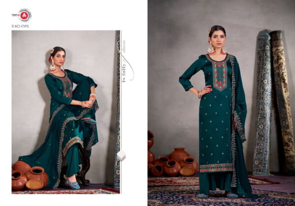 Triple Aaa Yatri Jam Cotton Dress Material Collection Wholesale Catalog - Image 5