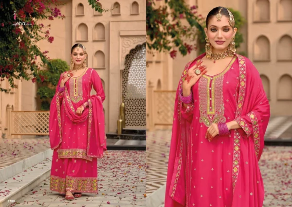 Eba Nimrat Series 1778 To 1780 Chinon Ready Made Suits Collection Wholesale - Image 2