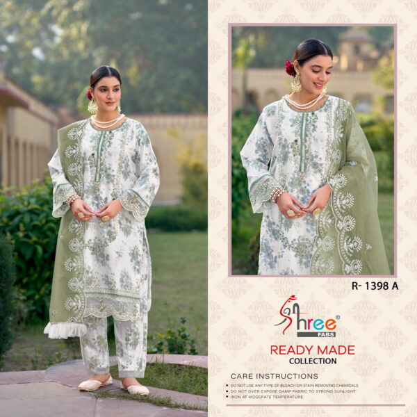 Shree R 1398 Ready Made Pakistani Salwar Suits Collection Wholesale - Image 3