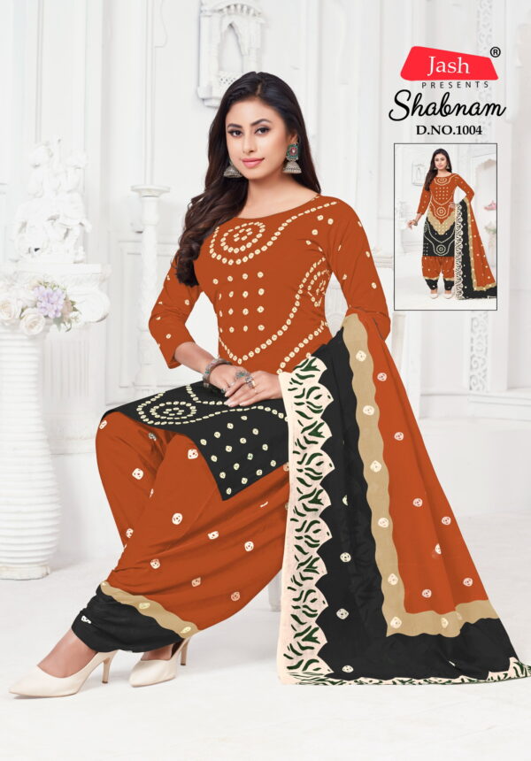 Jash Shabnam Cotton Printed Dress Material Collection Wholesale - Image 3