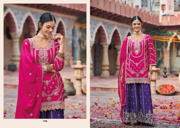 Eba Kanak Chinon Embroidered Ready Made Pakistani Suits Catalog Collection - Image 2