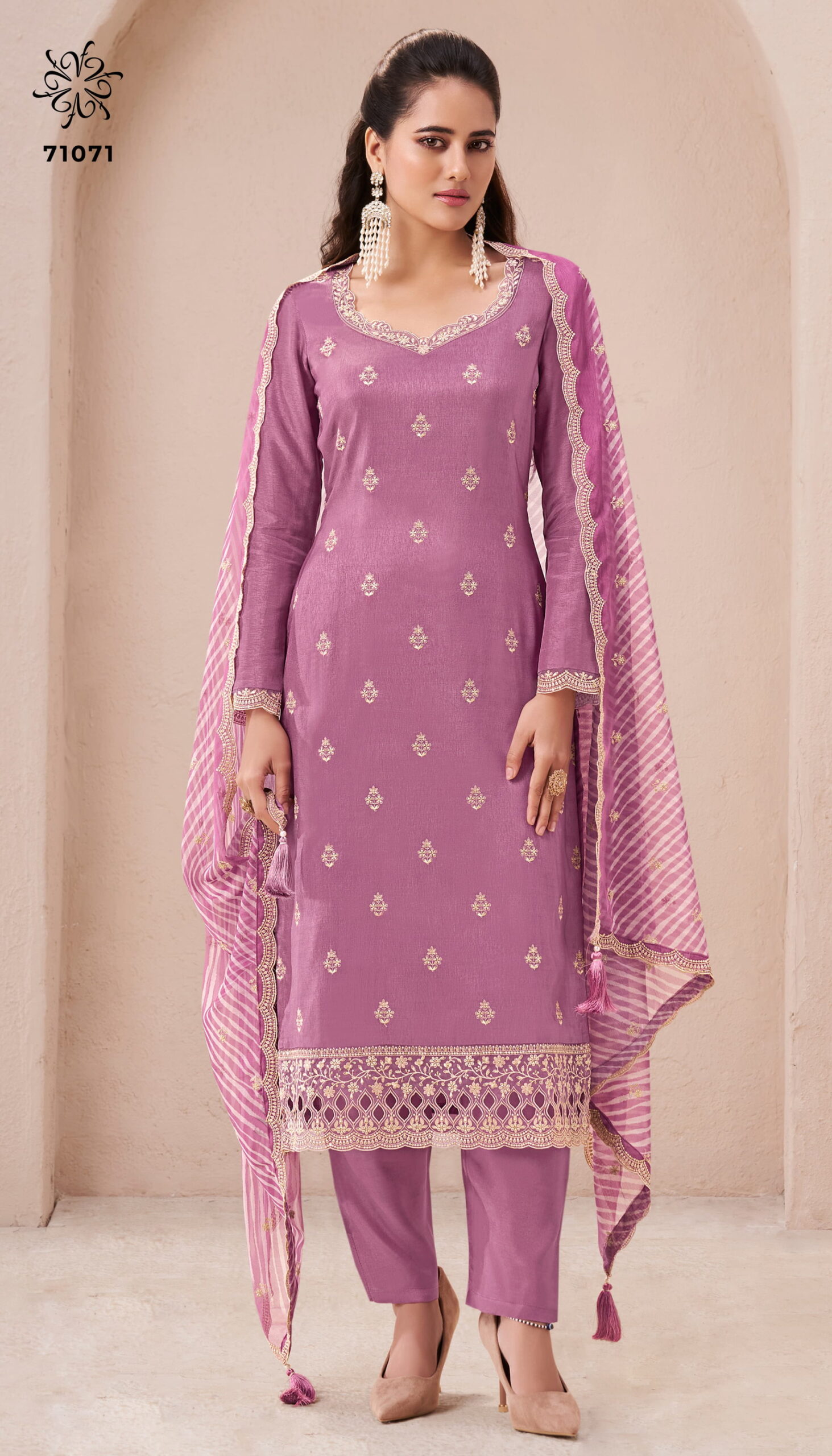 Vinay Kuleesh Sohini 2 Designer Salwar Kameez Catalog Collection Dealer - Image 3