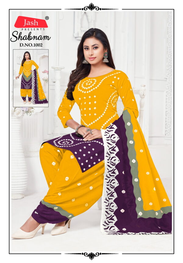 Jash Shabnam Cotton Printed Dress Material Collection Wholesale - Image 5