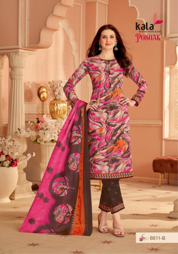 Kala Poshak Vol 1 Cotton Printed Dress Material Catalog Collection Wholesale - Image 6