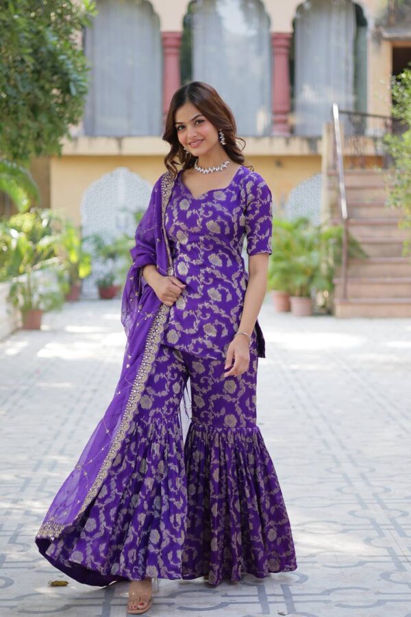 Luna Vol 10 Latest Embroidered Viscose Georgette Suits Collection Catalog - Image 2