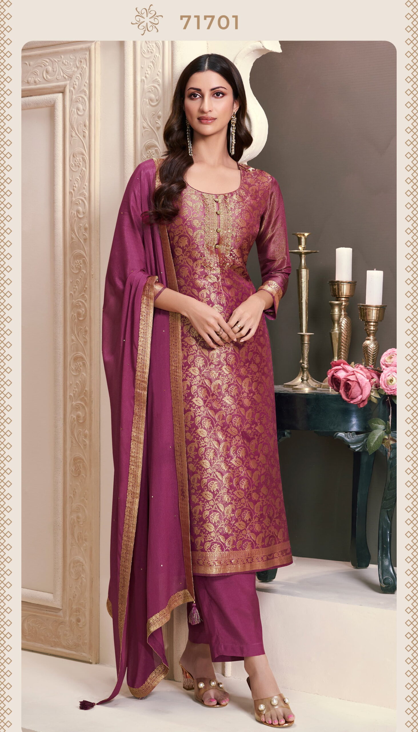 Vinay Kuleesh Star 2 Designer Salwar Kameez Catalog Collection Wholesale - Image 3
