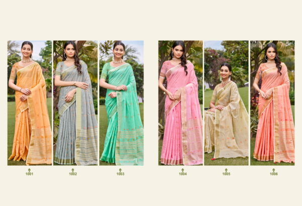 Bunawat Jharokha 1 Beautiful Traditional Wear Cotton Saree Collection - Image 7