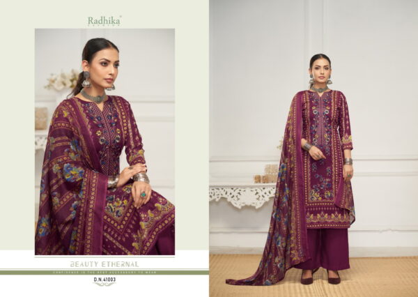 Radhika Azara Dilbhag Lawn Cotton Printed Dress Material Collection - Image 3
